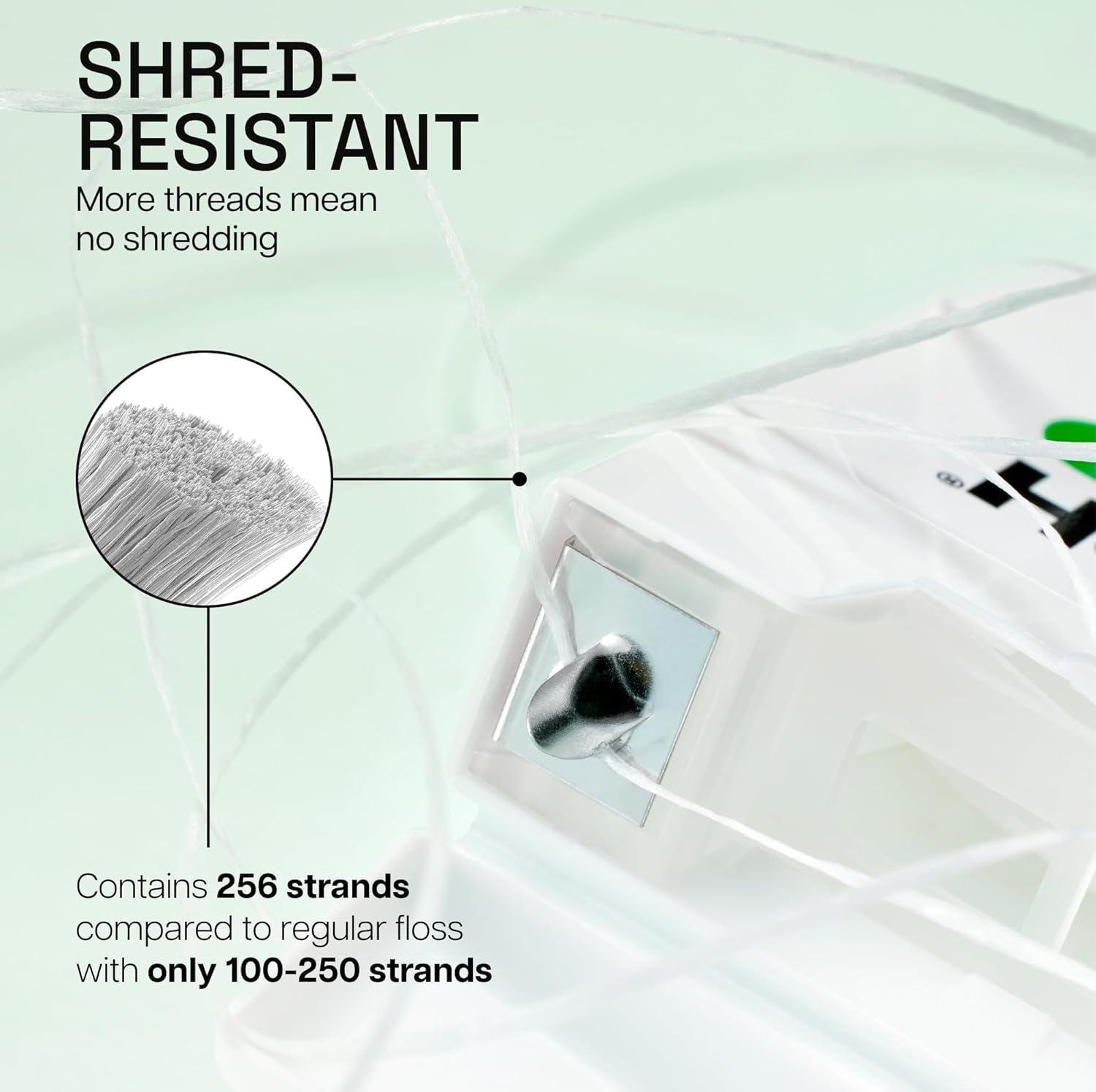 image:imageREACH Waxed Dental Floss 2X More Value Plaque Remover for Teeth Shred Resistant Floss Slides Smoothly Easy to Use Waxed for Adults amp Kids Oral Care PFAS Free 3 Pack 115 yd MintMint Waxed