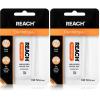 image:imageREACH Dentotape Waxed Dental Floss Tape Unflavored Extra Wide Floss Shred amp Frey Resistant Plaque Remover for Teeth Easy on Gums amp Teeth Oral Care PFAS Free for Adults amp Kids 1 Pack 100 yd300 Foot Pack of 2