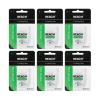 image:imageREACH Waxed Dental Floss Mint Plaque Remover for Teeth Shred Resistant Floss Slides Smoothly Easy to Use Waxed Deep Cleaning Teeth Oral Care PFAS Free for Adults amp Kids 6 Pack 55 yd165 Foot Pack of 36