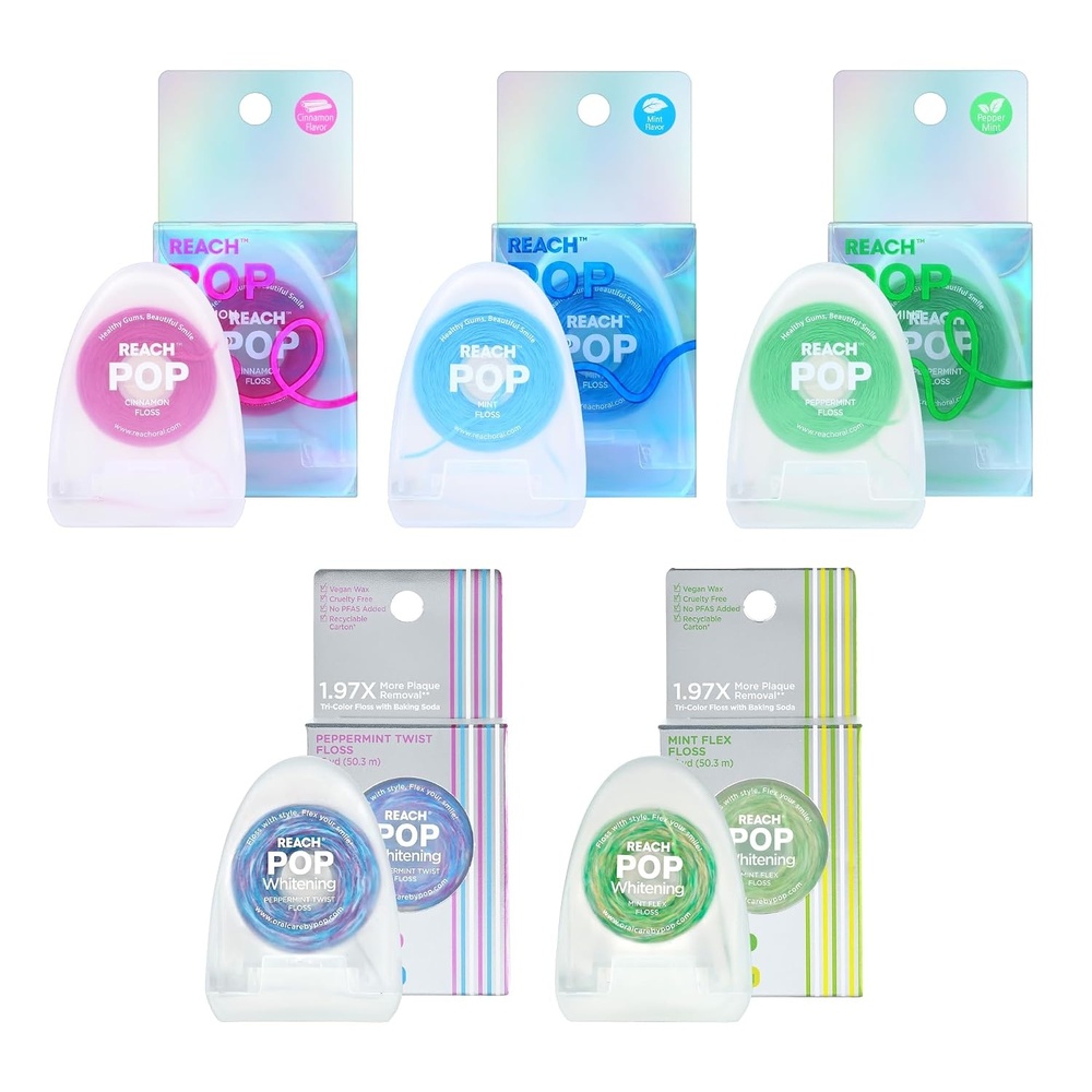 image:imageReach POP Variety Dental Floss 5 Pack